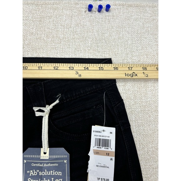 Democracy Womens Jeans Black Size 12 - Picture 9 of 10